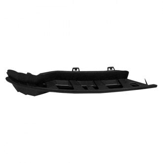 CHEVROLET MALIBU 2010 GRILLE LOWER OUTER FR LH MATTE-BLACK W/BLACK MLDG LS MODEL GM1038137