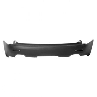 GMC ACADIA 2007 BUMPER RR W/O SENSOR HOLE TEXTURED BLACK EXCLUDE DENALI CAPA GM1100805C