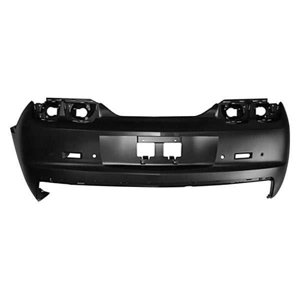 CHEVROLET CAMARO 2013 BUMPER REAR W/SENSOR HOLE W/O TOW HOOKS PRIMED