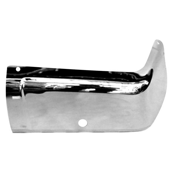 CHEVROLET SILVERADO HYBRID 2013 BUMPER REAR EXT LH CHROME W/SENSOR