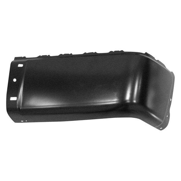 CHEVROLET SILVERADO 2011 BUMPER END REAR BLACK RH W/O SENSOR HOLE