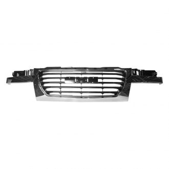 GMC CANYON 2008 GRILLE CHROME FRAME W/BLACK CENTER GM1200530