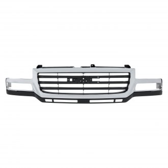 GMC PICKUP_GMC_SIERRA 2006 GRILLE CHROME/BLACK 2500/3500 GM1200568