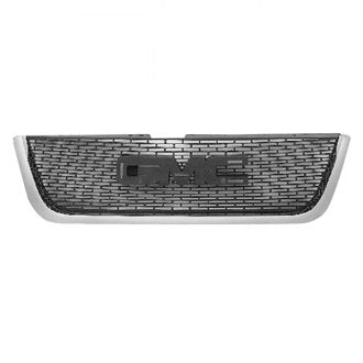 GMC ACADIA 2007 GRILLE MATTE-BLACK W/CHROME MLDG GM1200585