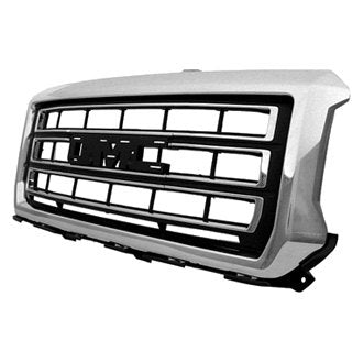 GMC PICKUP_GMC_SIERRA_1500 2014 GRILLE CHROME FRAME/BLACK BARS BASE/SLE/SLT GM1200687