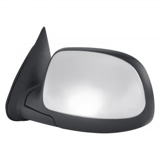 CHEVROLET AVALANCHE 2002 DOOR MIRROR POWER LH CHROME STANDARD STYLE MANUAL FOLDING GM1320174