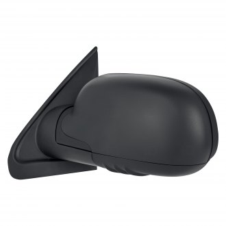 CHEVROLET TRAILBLAZER 2002 DOOR MIRROR POWER LH HTD W/O SIGNAL MANUAL FOLDING BLACK STD GM1320265