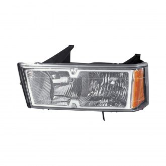 GMC CANYON 2005 HEAD LAMP LH XTREME W/CHROME BEZEL HQ GM2502247