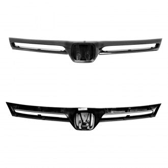 HONDA CIVIC_COUPE 2008 GRILLE MATTE-BLACK HO1200174