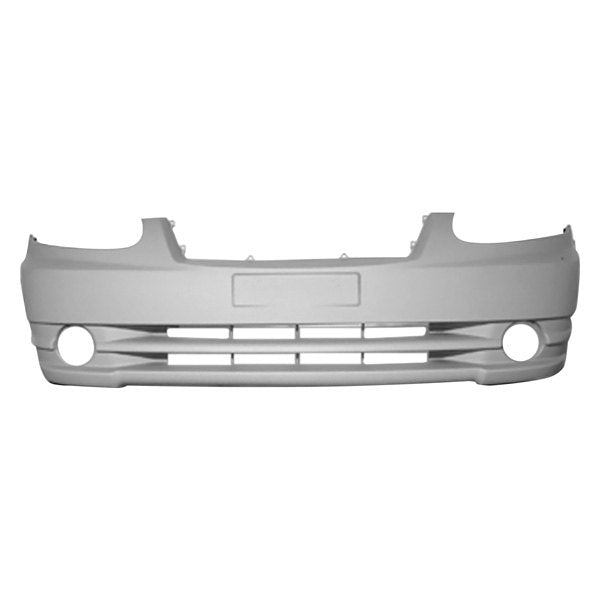 HYUNDAI ACCENT HATCHBACK 2003 BUMPER FR PRIMED W/FOG LAMP HOLE HY1000144