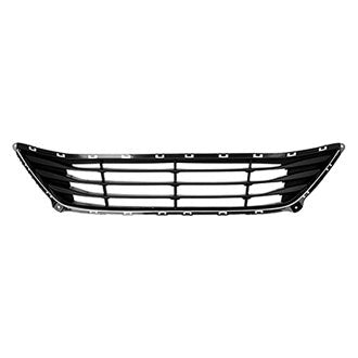 HYUNDAI ELANTRA_SEDAN 2014 GRILLE LOWER USA BUILT BLACK W/CHROME MODLING HY1036129