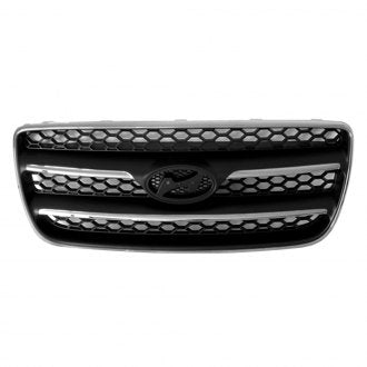 HYUNDAI SANTA_FE 2008 GRILLE CHROME/BLACK LTD HY1200147