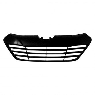 HYUNDAI TUCSON 2010 GRILLE BLACK GLS FOR USE W/O CHROME MOULDING HY1200156