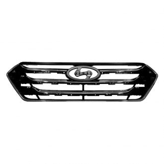 HYUNDAI SANTA_FE_SPORT 2015 GRILLE CHROME/BLACK SPORT MODEL (NOT INCLUDE ANY LOOSE MOULDINGS) HY1200164