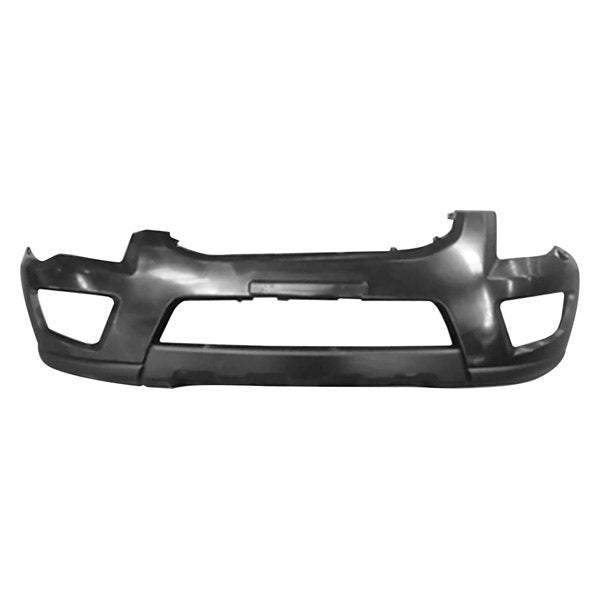 KIA SPORTAGE 2009 BUMPER FRONT PRIMED W/O FLARE/LUXURY PKG KI1000144