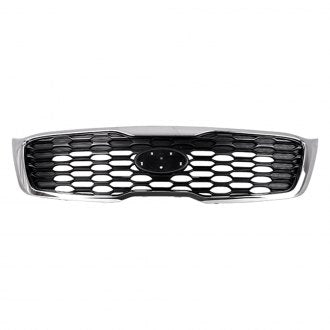 KIA SORENTO 2020 GRILLE L/LX MODEL MATTE BLACK W/CHROME FRAME