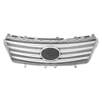 LEXUS ES350 2011 GRILLE SILVER BLACK W/O RADAR LX1200130