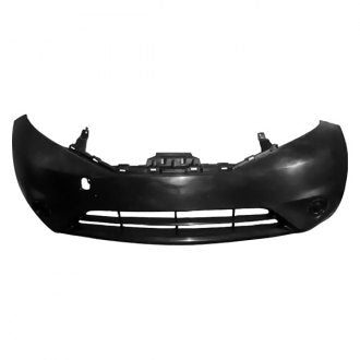 NISSAN VERSA HATCHBACK 2016 BUMPER FR NOTE EXCLUDE SR PRIMED MUST CUT FOR USE W/FOG LAMP HOLE CAPA NI1000292C