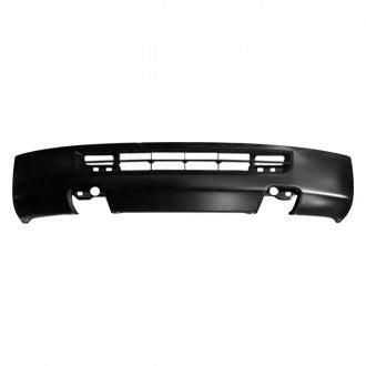 NISSAN NV1500 2019 BUMPER FR FACE BAR BLACK W/O FOG LAMPS STEEL NI1002144