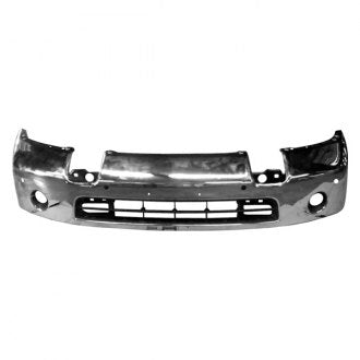 NISSAN NV3500 2014 BUMPER FR FACE BAR CHROME W/FOG LAMPS Return Restricted - Final Sale - No Warranty Coverage NI1002147