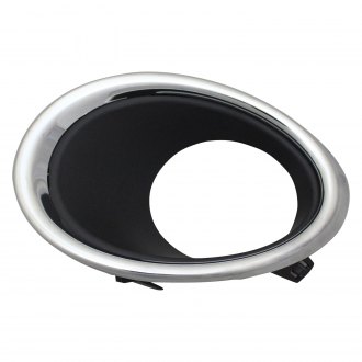 NISSAN QASHQAI_(CANADA) 2019 FOG LAMP BEZEL FR LH TEXTURED BLACK W/CHROME FINISH NI1038156