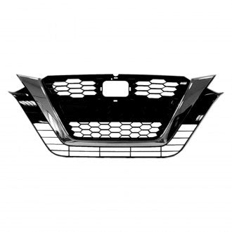 NISSAN ALTIMA 2021 GRILLE PTD BLACK W/CHROME MOULDING W/CAMERA PLATINUM/EDITION ONE MODEL