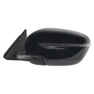 NISSAN ROGUE 2017 DOOR MIRROR LH PTM HTD W/SIGNAL W/O SL PKG US/JAPAN/KOREA BUILT NI1320287