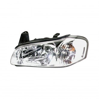 NISSAN MAXIMA 2000 HEAD LAMP LH W/CHROME BEZEL HQ NI2502128