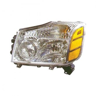 NISSAN TITAN PICKUP 2007 HEAD LAMP LH HQ NI2502154