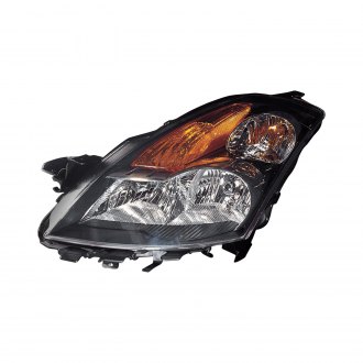 NISSAN ALTIMA 2007 HEAD LAMP LH HALOGEN BLACK HOUSING NI2502166V