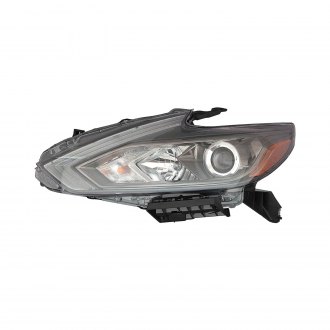 NISSAN ALTIMA 2018 HEAD LAMP LH HALOGEN W/BLACK BEZEL W/O LED DAYTIME RUNNING LIGHT HQReturn Restricted - Final Sale - No Warranty Coverage NI2502249