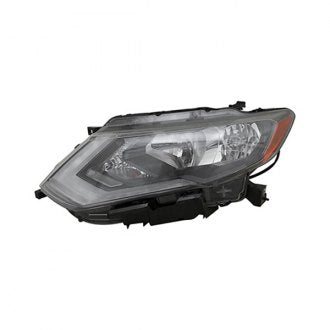 NISSAN ROGUE HYBRID 2019 HEAD LAMP LH HALOGEN HQ NI2502254