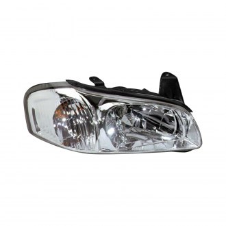 NISSAN MAXIMA 2000 HEAD LAMP RH W/CHROME BEZEL HQ NI2503128