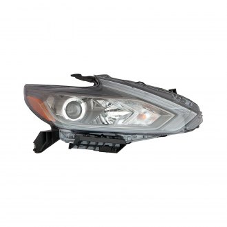 NISSAN ALTIMA 2018 HEAD LAMP RH HALOGEN W/BLACK BEZEL W/O LED DAYTIME RUNNING LIGHT HQReturn Restricted - Final Sale - No Warranty Coverage NI2503249