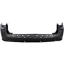 DODGE CARAVAN 2016 BUMPER REAR W/O SENSOR CAPA