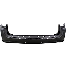 DODGE CARAVAN 2012 BUMPER REAR W/O SENSOR CAPA