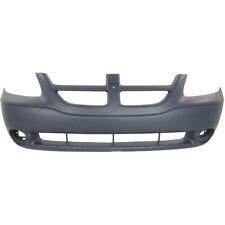 DODGE CARAVAN 2007 BUMPER FRONT PRIMED W/FOG LAMP HOLE CAPA