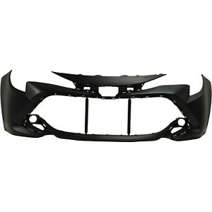 TOYOTA COROLLA HATCHBACK 2019 BUMPER FRONT PRIMED W/O SENSOR CAPA TO1000446C - Moe's Auto Parts