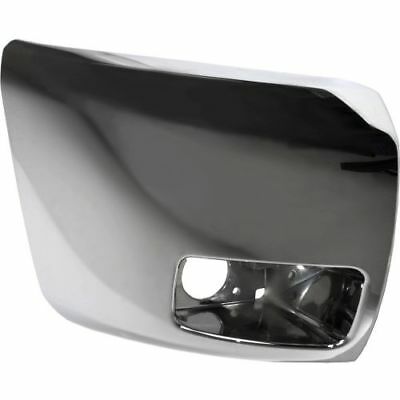 CHEVROLET SILVERADO 2012 BUMPER END FRONT RH CHROME W/FOG LAMP HOLE