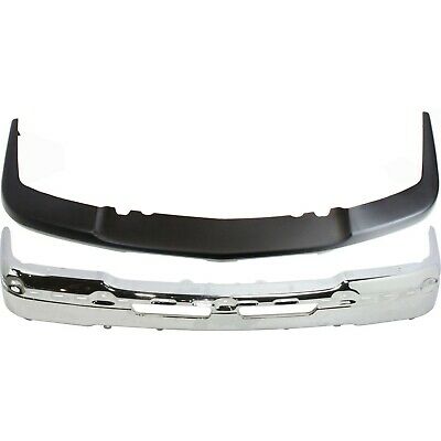 CHEVROLET SILVERADO CLASSIC 2007 BUMPER FRONT CHROME W/O BRACKETS