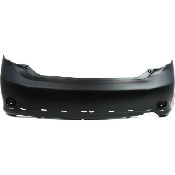 TOYOTA COROLLA SEDAN 2009 BUMPER REAR PRIMED W/O SPOILER BASE/CE/LE/XLE USA MADE TO1100264 - Moe's Auto Parts