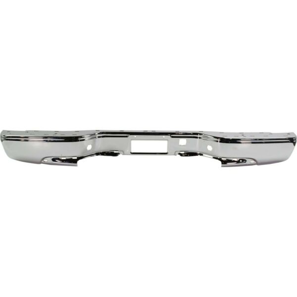 CHEVROLET SILVERADO 2005 BUMPER REAR CHROME FACE BAR FLEET SIDE