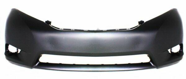 TOYOTA SIENNA 2011 BUMPER FRONT PRIMED W/O SENSOR HOLE EXCLUDE SE TO1000369 - Moe's Auto Parts