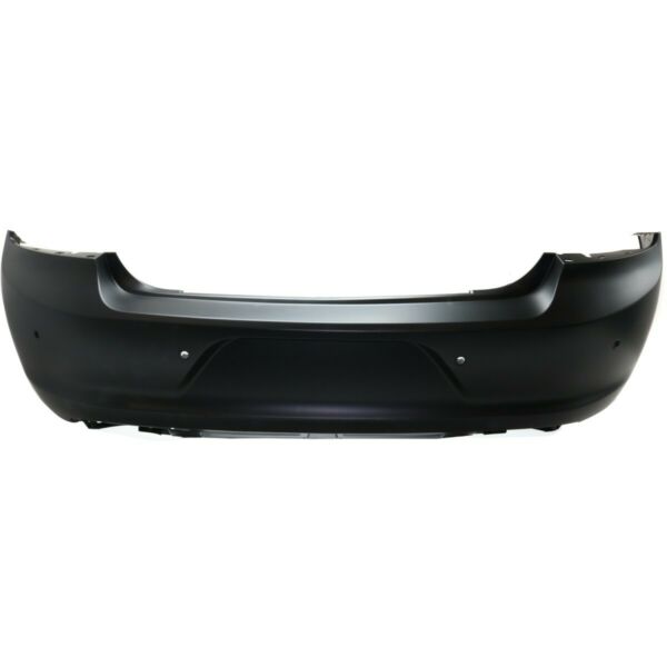 DODGE CHARGER 2015 BUMPER REAR W/SENSOR W/O SIDE VENT STYLE EXCLUDE SRT/RT SCAT