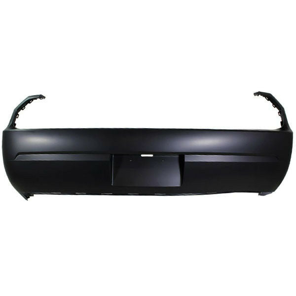 DODGE CHALLENGER 2008 BUMPER REAR PRIMED W/O SENSOR HOLE