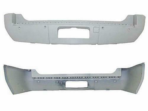 CHEVROLET SUBURBAN 2004 BUMPER REAR PRIMED W/4 BRACKET PAD