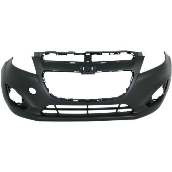 CHEVROLET SPARK 2015 BUMPER FRONT PRIMED FOR LT MODELS W/O INTEGRAL LOWER GRILLE