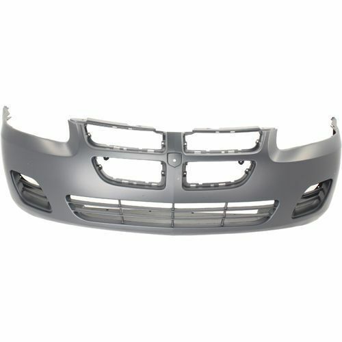 DODGE STRATUS SEDAN 2004 BUMPER FRONT PRIMED W/O FOG HOLE CH1000407 - Moe's Auto Parts