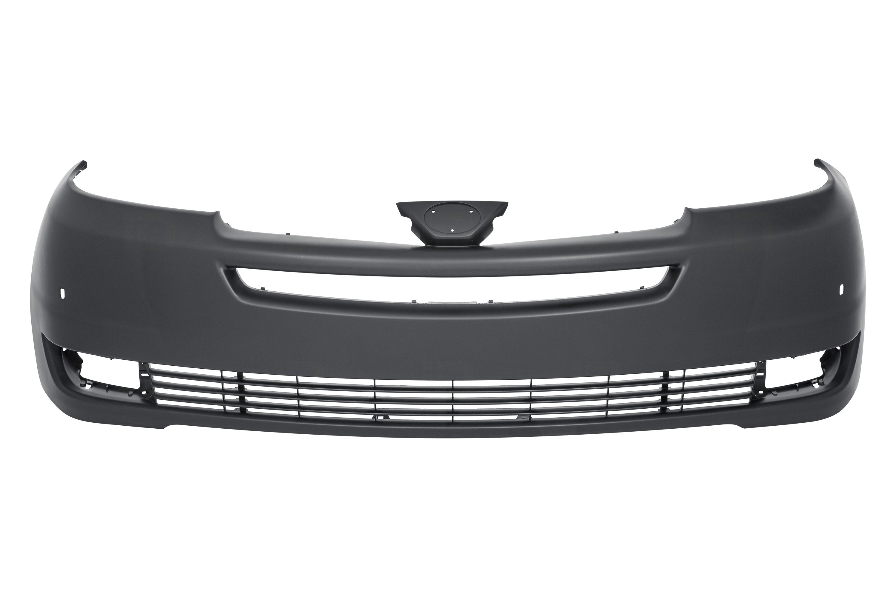 TOYOTA SIENNA 2004 BUMPER FRONT PRIMED W/RADAR HOLE W/O SENSORS TO1000271 - Moe's Auto Parts