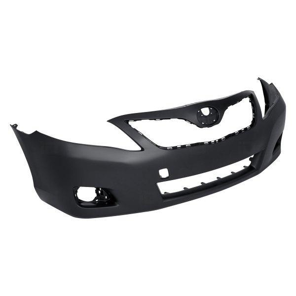 TOYOTA CAMRY 2011 BUMPER FRONT PRIMED W/JACK HOOK HOLE ESC HYB JAPAN BUILT CAPA TO1000357C